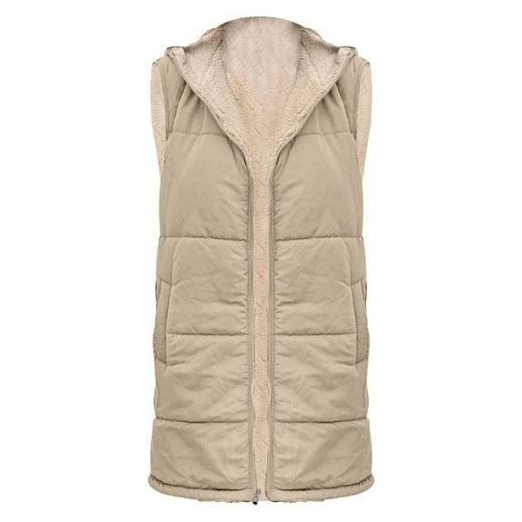 Jackets For Women Heated Vest Heated Jacket With Lights Out Design Battery Pack Not Included Polyester Linen Jacket Outerwear Vests 1X Brown L Fall Jackets For Women 2025