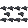 thumbnail image 1 of 10Pzs Negro Plastico Sostenedor Enchufe de Bateria de Litio Pila de Boton CR2032, 1 of 1