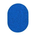 thumbnail image 1 of Furnish My Place Modern Plush Solid Color Indigo Blue Rug, Indoor Area Rug, Doorway Rug, Pet-Friendly Rug, Home Décor Mat, Perfect for Living Room, Entryway, Made in USA - 12' x 15' Oval, 1 of 10