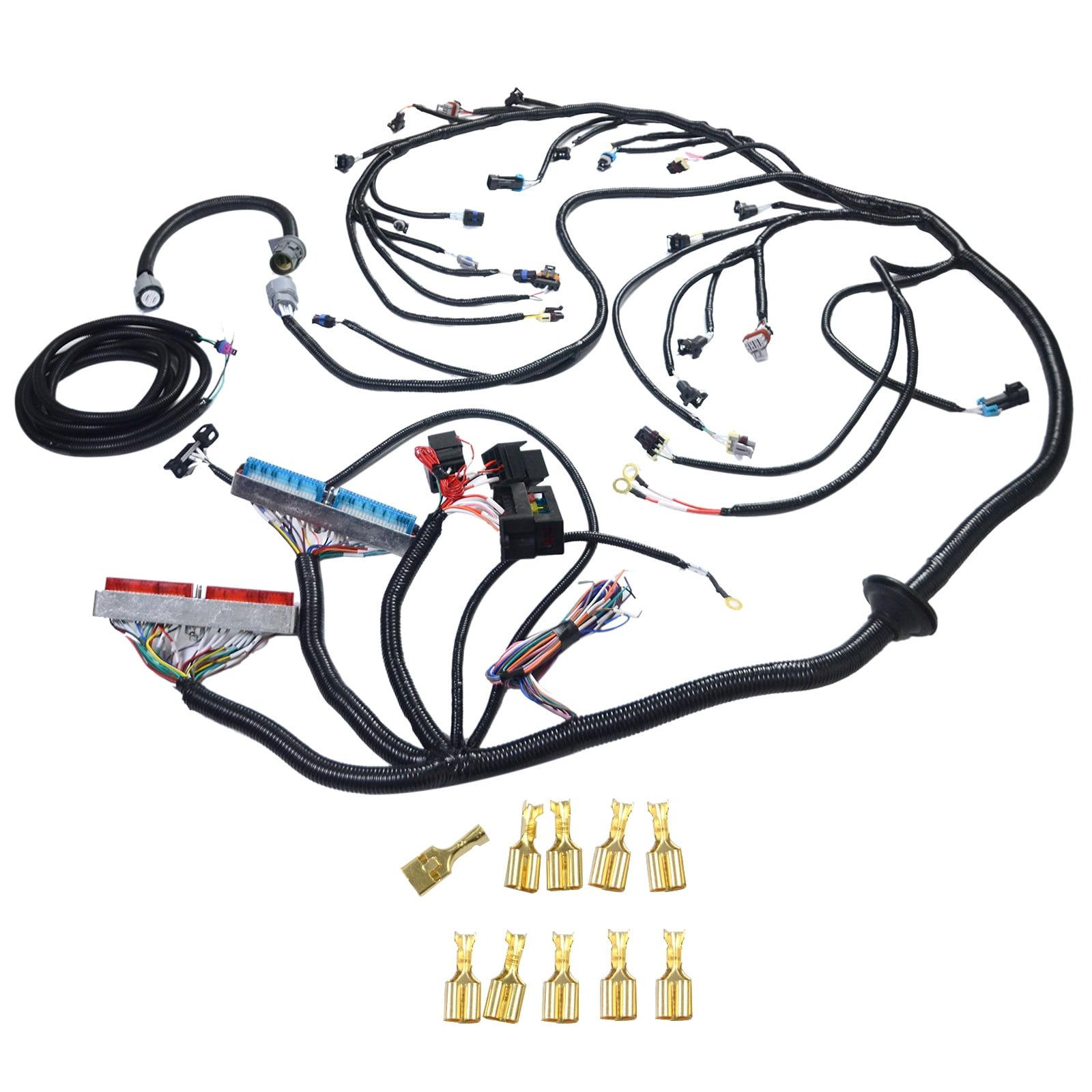 Geartronics Standalone Wiring Harness For GM LS Swap (98-03 4.8L, 5.3L, 6.0L) W/ 4L60E Transmission – LS1201
