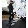 Torklift A7843 - GlowStep Stow N' Go 20"W x 8.56"D x 7.5"R Aluminum White 3 Entry Steps