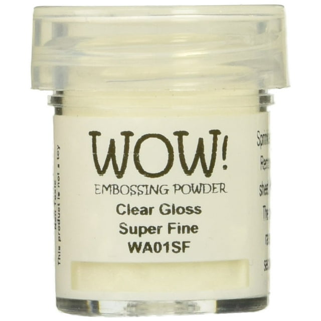 Wow Embossing Powder 15Ml-Brillo Transparente