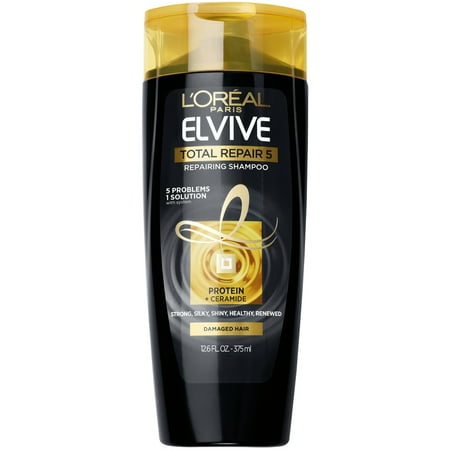 L'Oreal Paris Elvive Total Repair 5 Repairing Shampoo 12.6 FL (Best Shampoo In Uae)