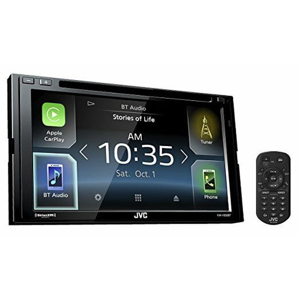 JVC KWV830BT 6.8" Android Auto/Apple CarPlay Bluetooth DVD HD Radio