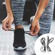 thumbnail image 4 of 3 pares práctico Shoelace Sneaker Stazo Strap Elástico Chic Shoeles con hebillas, 4 of 6