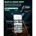 thumbnail image 3 of TOGUARD 4 Channel Dash Cam Front and Rear Inside with 24h Parking Monitor, 360 Degree View 5G Wifi Dash Camera, IR Night Vision Dashcam, G-Sensor, Free 128GB Card & Hardwire Kit, 3 of 8