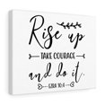 thumbnail image 4 of Scripture Walls  Take Courage Ezra 10:4 Bible Verse Canvas Christian Wall Art Ready to Hang Unframed, 4 of 12