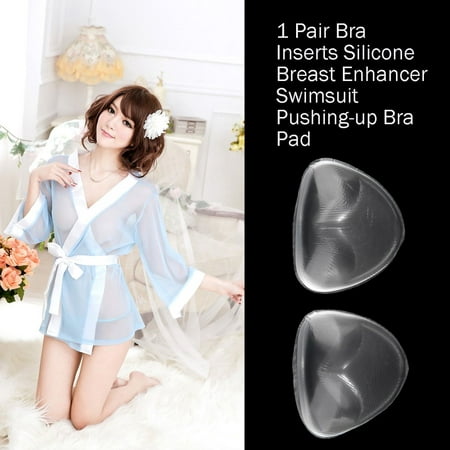 Original Looks Silicone Bra Inserts And Breast Enhancement Push Up Pads Fit  Inside (Uni Size) 