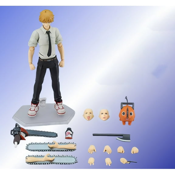 YQLADB Chainsaw Man figma Denji Action Figure Action Figure Model, Multicolor