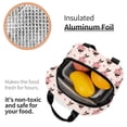thumbnail image 3 of Defioc Dachshund Dog Heart Print Lunch Box,Lunch Bag for Women Men Reusable Insulated Lunch Tote for Work/Office/Picnic/Travel, 3 of 6