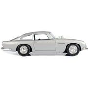 Aston Martin DB5 RHD Silver Metallic James Bond 007 Goldfinger (1964) Movie 1/24 Diecast Model Car by Motormax