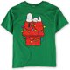 thumbnail image 1 of Camiseta gráfica Delta Apparel Holiday House para hombre verde extragrande, 1 of 1