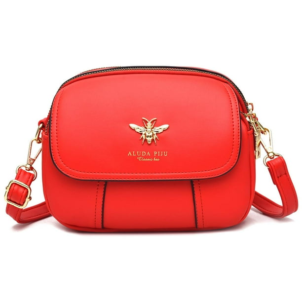 Bolsos cruzados pequeños Bolso de hombro para mujer Elegantes bolsos de mensajero para mujer Monedero y bolsos Cartera