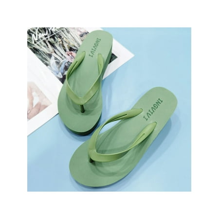 

Harsuny Women s Summer Platform Flip Flop Thong Beach Wedge Sandal Non Slip Platform Shoes