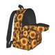 thumbnail image 5 of Disketp Vintage Brown Plaid Sunflower Mochila Escolar de Gran Capacidad y Peso Ligero, Mochila de Viaje Ideal para Escuela, Trabajo y Uso Diario, Cómoda y con Estilo, 5 of 8