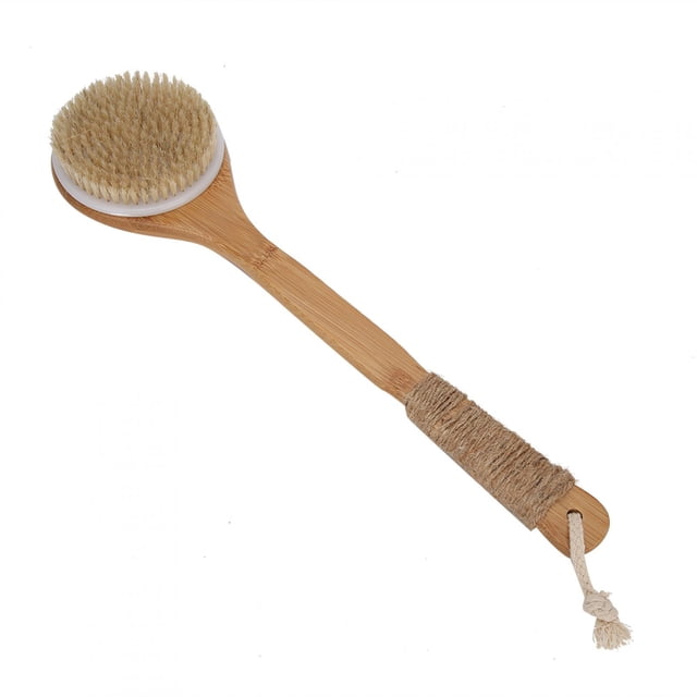 Masajeador de espalda, cepillo de ducha para espalda, cepillo largo para espalda, cepillo de mango largo, características de vanguardia