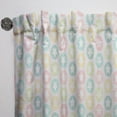 thumbnail image 3 of Designart 'Stars With Retro Pattern' Mid-Century Modern Curtain Panel, 3 of 5