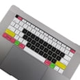 thumbnail image 4 of Keyboard Cover Laptop Waterproof Dustproof Keyboard Silicone laptop keyboard cover keyboard Film Replacement for Macbook Air, Colorful Mint, 4 of 8