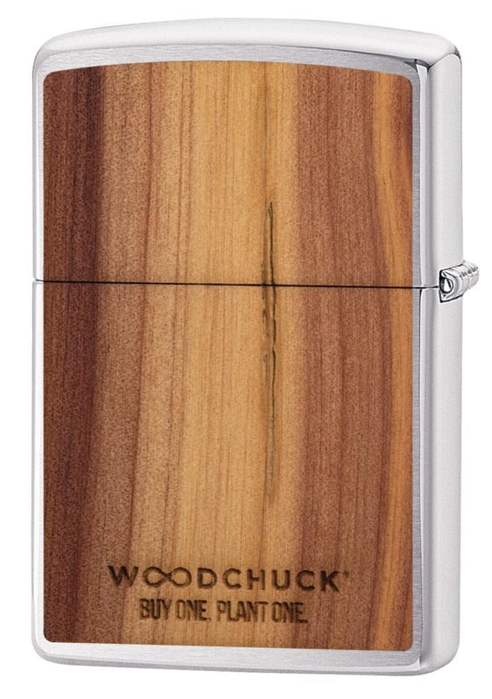 Zippo WoodChuck USA Cedar Windproof Pocket Lighter