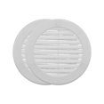 thumbnail image 1 of Cubierta de ventilación para plafón Vent Systems de 10 cm, blanca, paquete de 2, plástico, 1 of 9