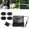 thumbnail image 2 of Walbest Mini Solar Fountain Pump, Solar Water Pump Power Panel Kit Submersible Brushless for Garden Water Circulation/Pond Fountain, Pool Decor (7V 1.2W), 2 of 7