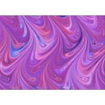 thumbnail image 1 of Ahgly Company Machine Washable Indoor Rectangle Transitional Fuchsia or Magenta Purple Area Rugs, 2' x 4', 1 of 7