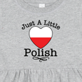 thumbnail image 4 of Inktastic Just a Little Polish Girls Baby Dress, 4 of 5