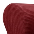 thumbnail image 4 of 2 fundas para sillón, fundas para brazos, Protector de muebles, fundas extraíbles para sillón, fundas para el hogar, sala de estar, dormitorio, mueble , ROJO Vino rojo BLESIY Fundas Sillones, 4 of 4