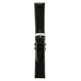 thumbnail image 1 of Morellato Agila Genuine Calf Leather Watch Strap - Black - 18mm - Chrome-plated Stainless Steel Buckle - PERFORMANCE Collection, 1 of 9