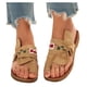 thumbnail image 4 of Zapatillas de Verano Wmkox8yii para mujer con Flores bordadas, 4 of 6