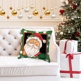 thumbnail image 4 of Decoración de la Sala de Estar Temática de Navidad Decoración de la Sala de Estar de Vacaciones, Almohada de Terciopelo de Piel de Melocotón Impresa en Color Digital Suave Y Amigable con la Piel, 4 of 6