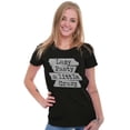 thumbnail image 4 of Funny Lazy Pasty A Little Crazy Joke Womens Fitted Plus Size Graphic Tee Brisco Brands 2X, 4 of 5