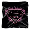 thumbnail image 1 of Superman Fuchsia Flames Shield Bandana (21 in x 21 in), 1 of 4