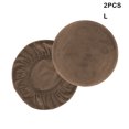 thumbnail image 1 of 2X Stool Cover Bar Supplies Dustproof Chair Covers Fine Workmanship Handily Install Party Accessories Exquisite Leather L, 1 of 9