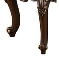 thumbnail image 4 of Acme Mehadi End Table Natural Marble Top & Walnut, 4 of 5