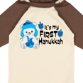 thumbnail image 4 of Inktastic It's My 1st Hanukkah Cute Bear with Dreidel Boys or Girls Long Sleeve Baby Bodysuit, 4 of 5