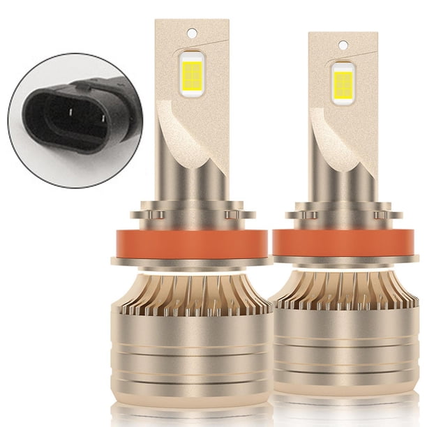 18 8000lm H11 9005 H1 H7 9006 Hb3 Bombilla LED Faros de coche Lámpara antiniebla automática 2 piezas