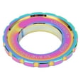 thumbnail image 3 of Anneau de Verrouillage Centerlock, Haute Résistance Universel Durable Résistant à la Rouille Anti-Déformation Couvercle Centerlock pour Vélo de Montagne Multicolore,Noir,Rouge,Bleu,Or, 3 of 8