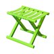 thumbnail image 3 of Taburete plegable para exteriores, silla de pesca ligera para piscina y jardín, asiento portátil. Verde, 3 of 8