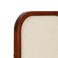 thumbnail image 6 of Kate and Laurel Hutton Transitional Wall Pinboard, 12 x 24, Dark Walnut, Modern Rounded Rectangle Wall Organizer for Use as Cork Board, Vision Board, or Bulletin Board, 6 of 8