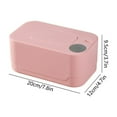 thumbnail image 3 of COM1950s Baby Wipe Warmer,Baby Wet Wipes Dispenser for Newborns,Portable Thermostat Baby Wipes Heater,Keeps Wipes Warm and Moist,Large Capacity Diaper Wipe Warmer Prevent Dry (Pink), 3 of 6
