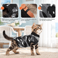 Black Camouflage S Cat Suit for Spay Neutering Skin Conditions ...