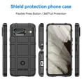 thumbnail image 2 of Feishell for Google Pixel 8 Pro Case, Heavy Duty Drop Protection Non-slip Texture Armor Anti-Fingerprint Shockproof Anti-Scratch Silicone Slim Cute Phone Case for Google Pixel 8 Pro,Black, 2 of 7