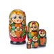 thumbnail image 2 of Muñecas creativas de anidación de madera para niños conjunto de muñecas Tmvgtek Matryoshka pintadas a mano juguete de deseos para el Día de los niños adornos de muñecas rusas, 2 of 8