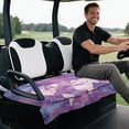 thumbnail image 5 of chaqlin Golf Cart Seat Covers Cute Pockets, Compatible with Club Car Golf Cart Sports Golf Cart Seat Towel Cover(Galaxy Map), 5 of 8