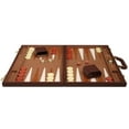 thumbnail image 2 of Middleton Games 18-inch Deluxe Backgammon Set - Medium - Brown, 2 of 10