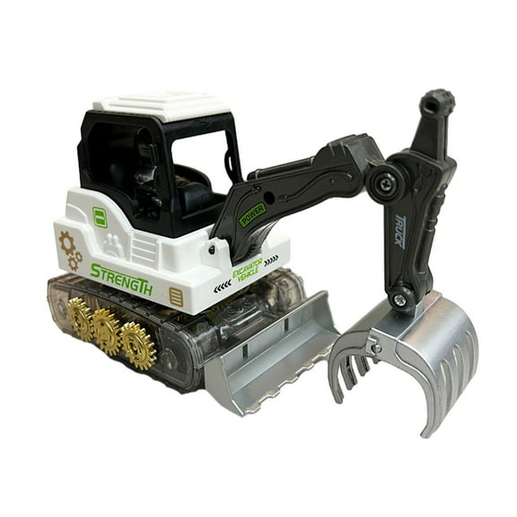 Gqtwoy Excavator Toy Car, Mechanical Construction Vehicle, Educational Building Toy, Indoor Outdoor Fun, Hand-Operated Digging Truck, Creative Play Experience