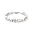 thumbnail image 1 of 14K Gold 7.5-8.0mm Japanese Akoya Saltwater White Cultured Pearl Bracelet, 1 of 8