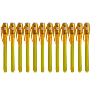 Vaidha Invisible Ink Pen With Light -Luminous Light Invisible Ink Pen Drawing Learning Pen 20ml
