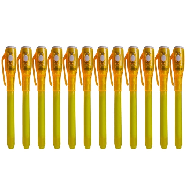 Xihbxyly Hallazgos de Ganga Pluma de Tinta Invisible con Luz - Pluma de Tinta Invisible con Luz Luminosa Pluma de Aprendizaje de Dibujo 20 Ml